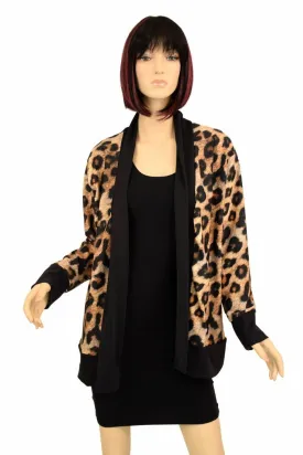 Leopard Print "Not a Cardigan"