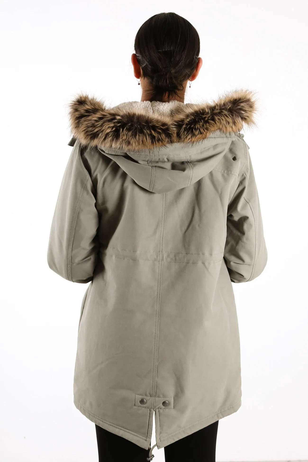 Less Is More 5K Parka Green Tea