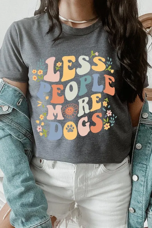 Less People More Dogs Tee