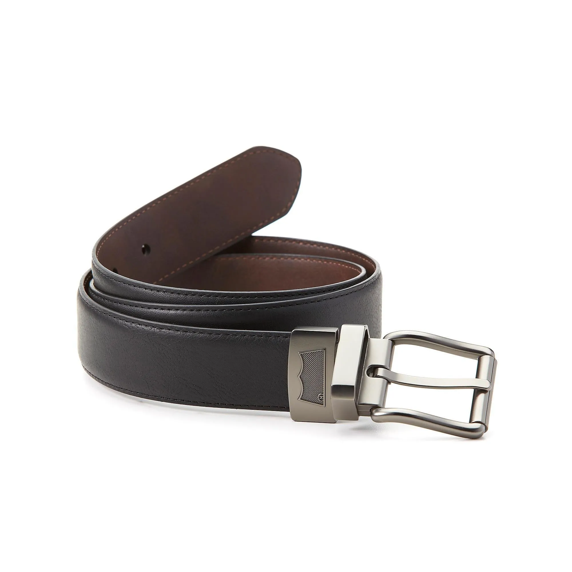 Levi's Men's 34MM Reversible Feather Edge Belt