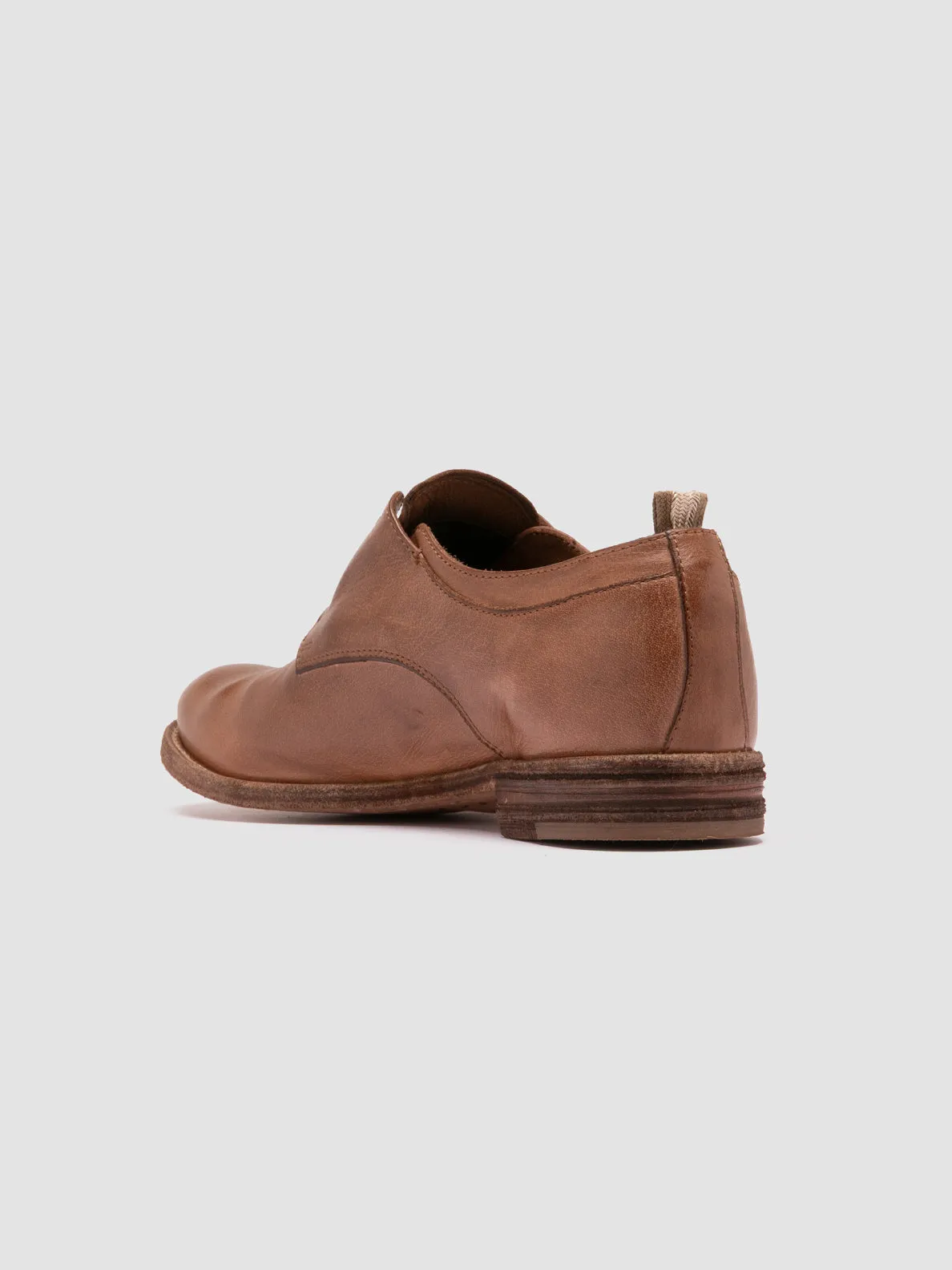 LEXIKON 501 - Brown Leather Derby Shoes