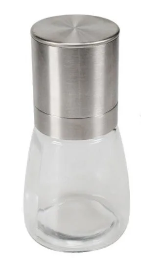 L.Gourmet Glass Spice Grinder 6.8cm 1pc