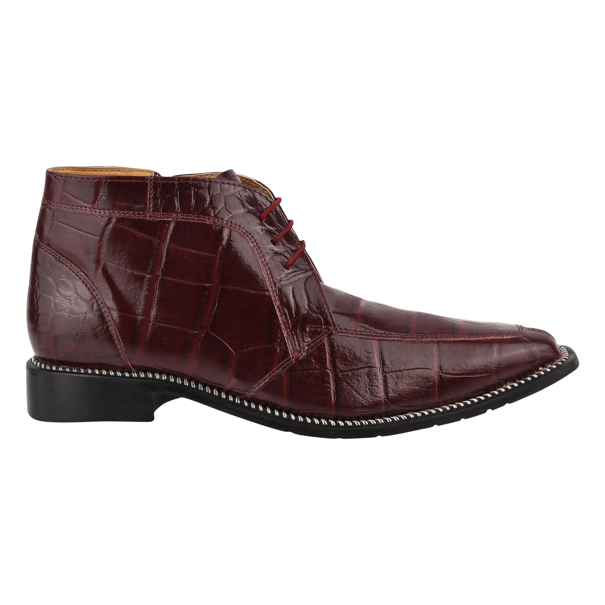 Liam Genuine Leather Lace-Up Style Boots for Men