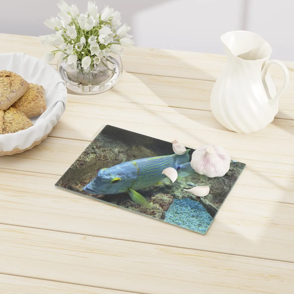 Light Blue Fish Cutting Board