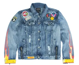 LIGHT IT UP BLUE VINTAGE DENIM