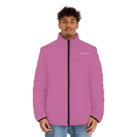 Light Pink Color Men's Jacket, Best Men's Puffer Jacket