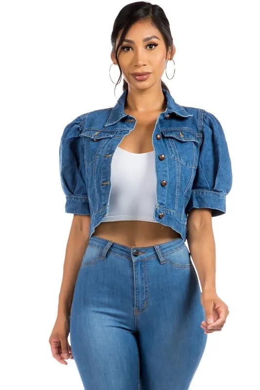 Lilli Denim Cropped Jacket