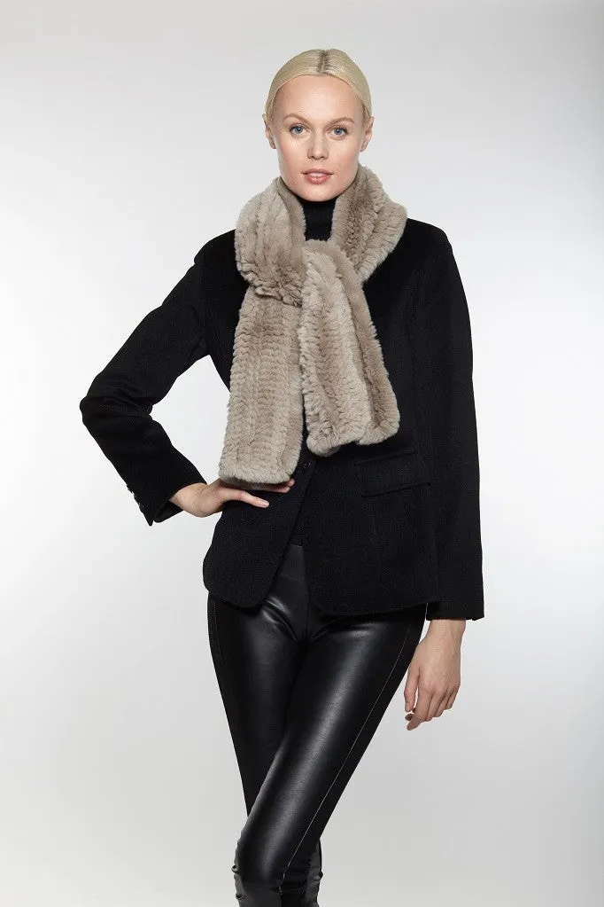 Linda Richards Rex Long Scarf RX-72 | Tan