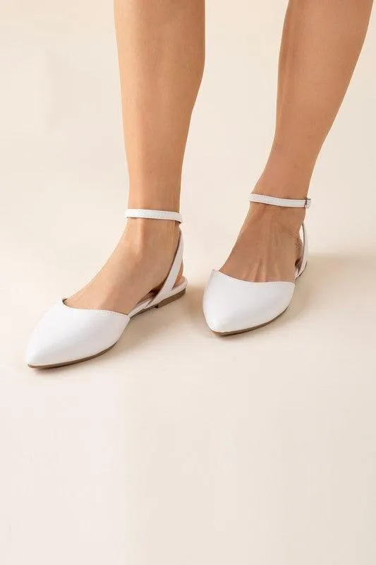 Linden Ankle Strap Flats