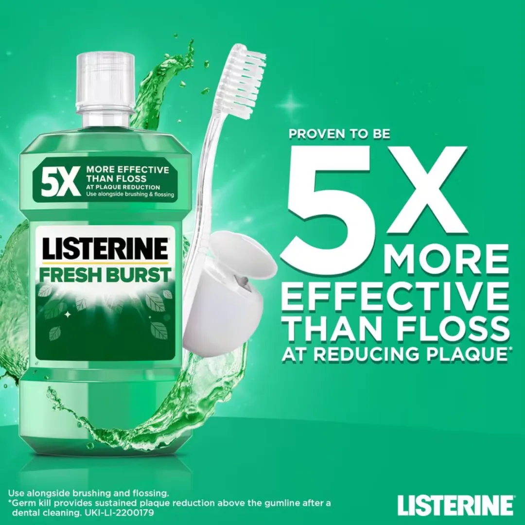 LISTERINE® Fresh Burst Mouthwash 500ml (T)