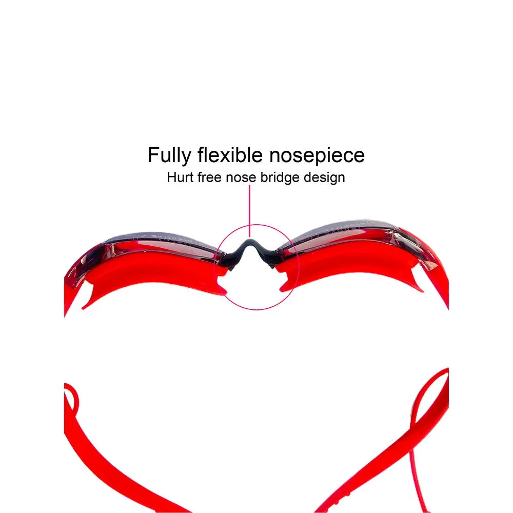 Little Surprise Box X Factor V protected Unisex Swimming Goggles with attached Ear Plugs for Teens