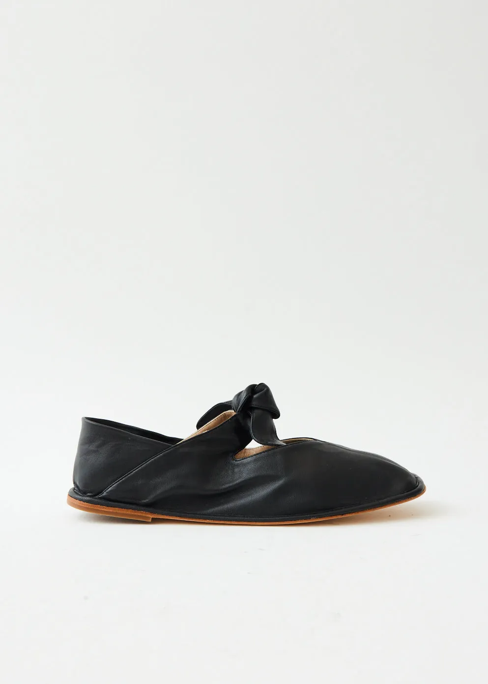 Llasada Front-Knot Ballerina Flats