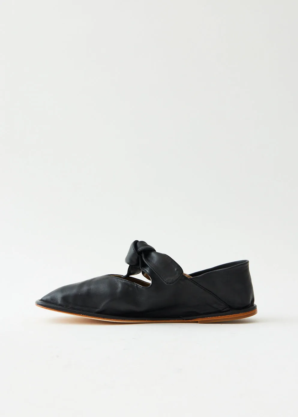 Llasada Front-Knot Ballerina Flats