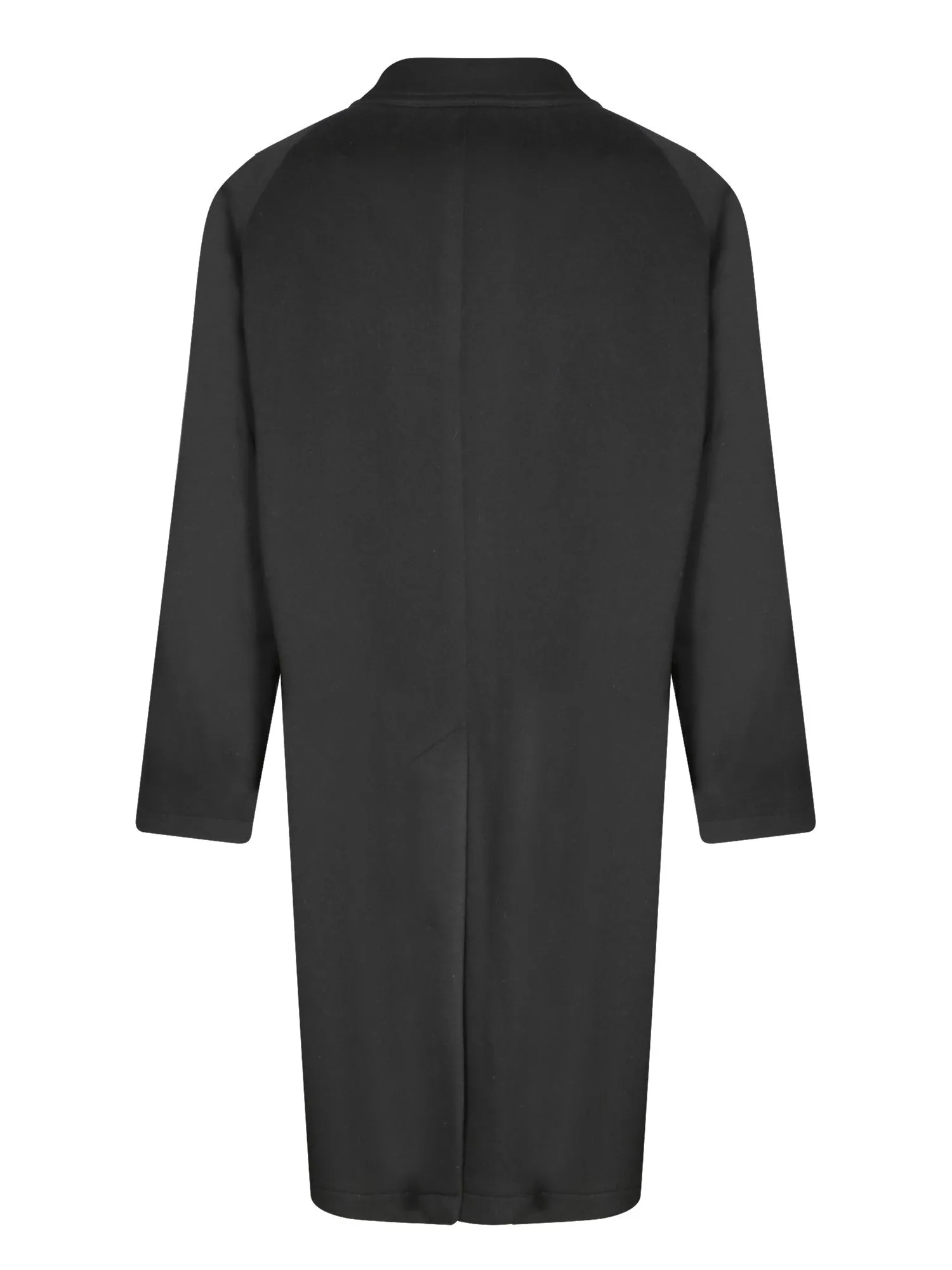 Lloyd Raglan Wool and Cashmere Black Coat