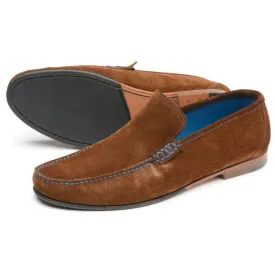 Loake Nicholson Mens Suede Moccasin - Polo Suede