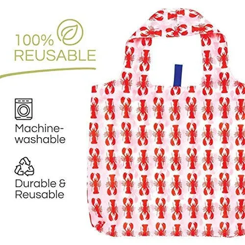 Lobster Reusable Shopper Tote