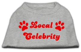 Local Celebrity Screen Print Shirts Grey XXL (18)