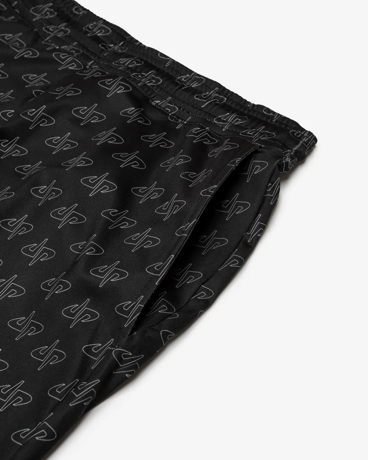 Logo All-Over Print Jogger Sweatpants (Black)