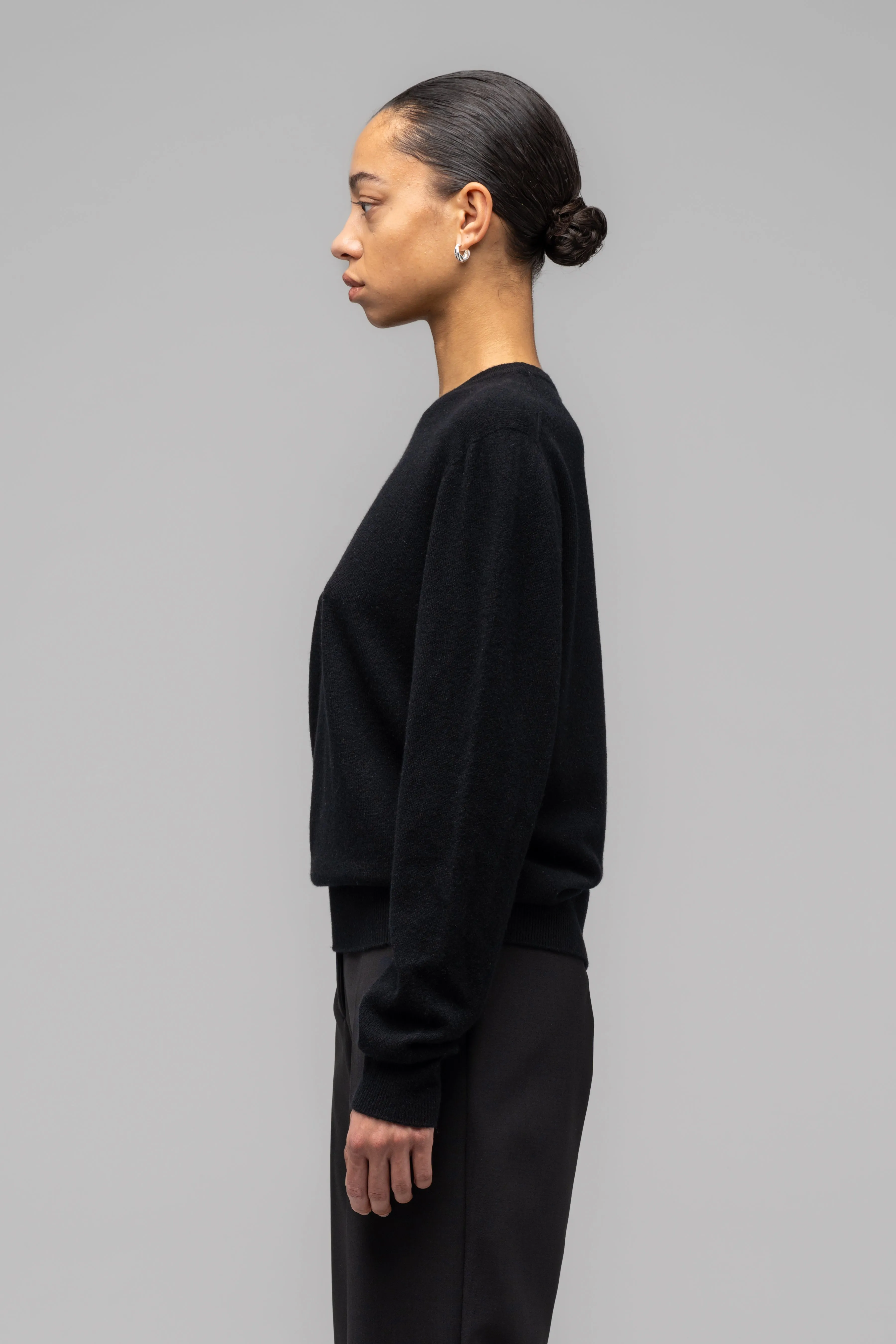 LOGO CASHMERE BLEND SWEATER