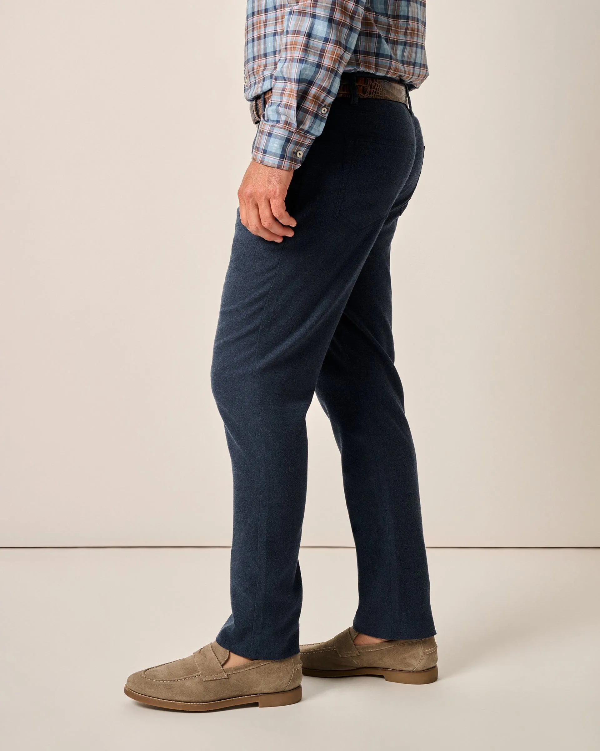 London Brushed Twill Flannel Pant