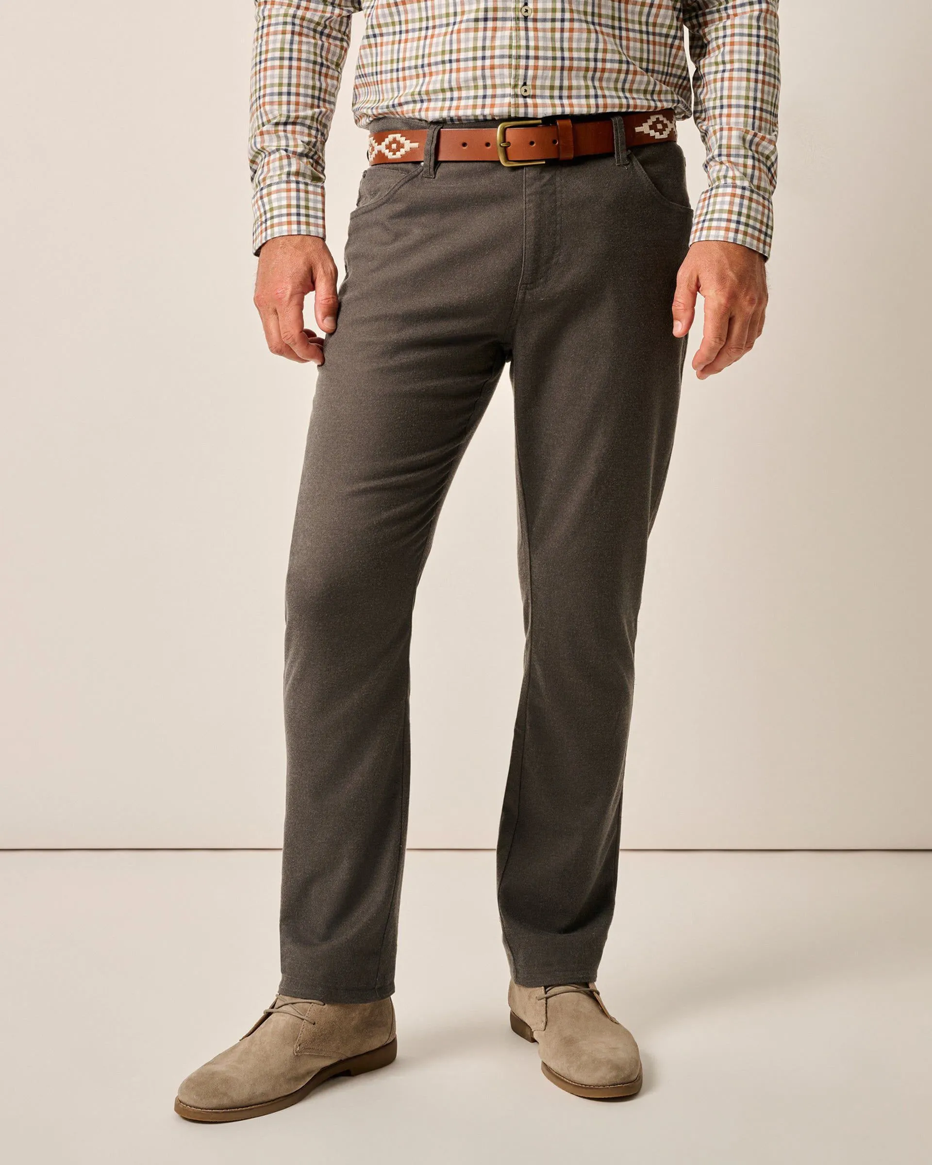 London Brushed Twill Flannel Pant