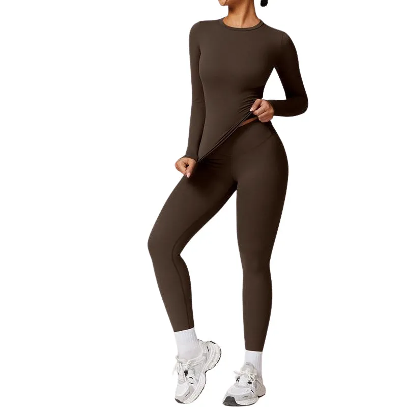 Long Sleeve Seamless Activewear Set