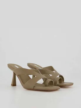 Loop khaki mules