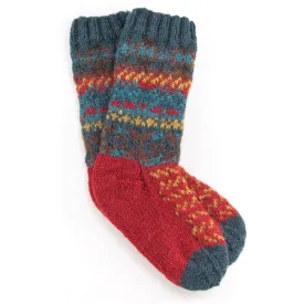 Lost Horizons "Hadley" Socks - Teal