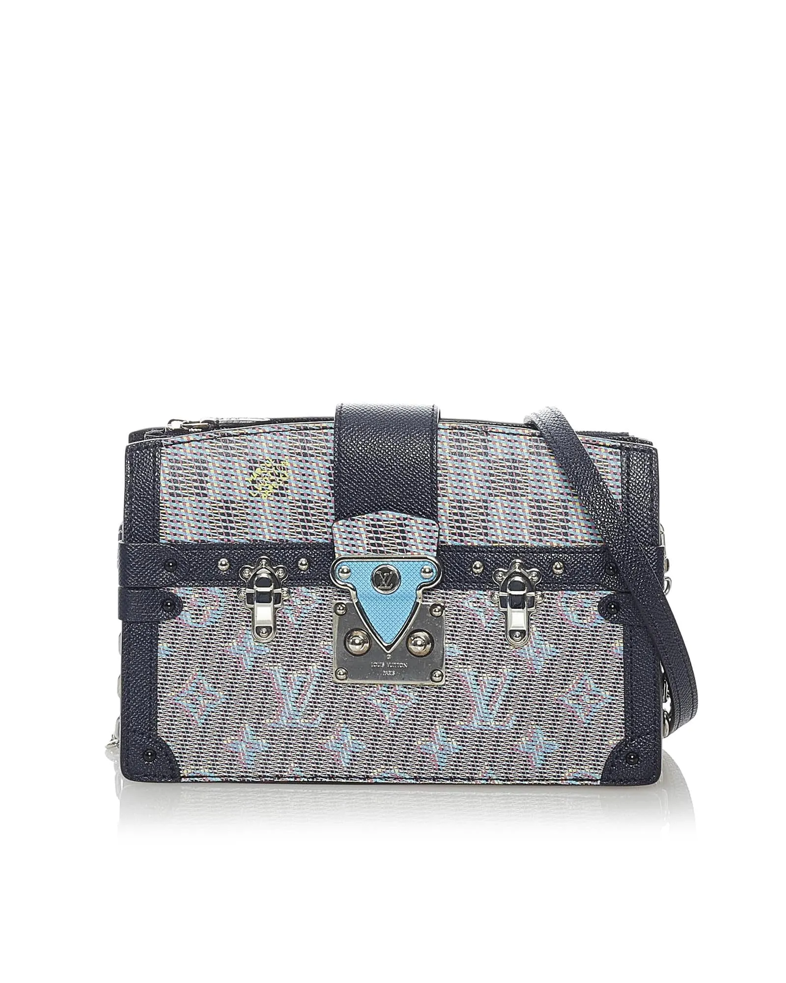 Louis Vuitton Petite Malle Crossbody Bag Multicolor