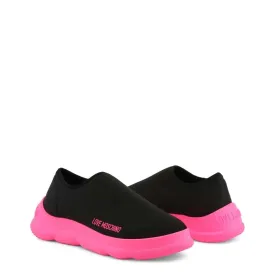 Love Moschino Pink Slip-On Shoes