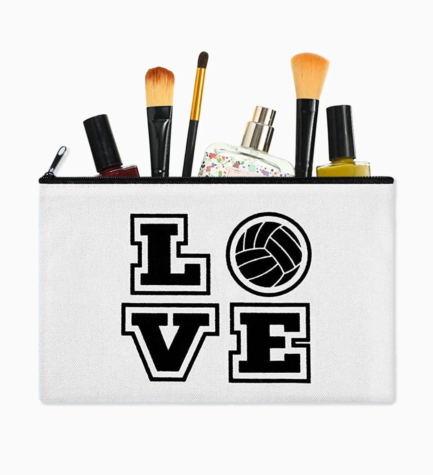 LOVE Volleyball Travel/Toiletry/Cosmetic Bag