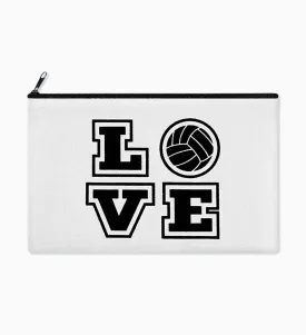 LOVE Volleyball Travel/Toiletry/Cosmetic Bag