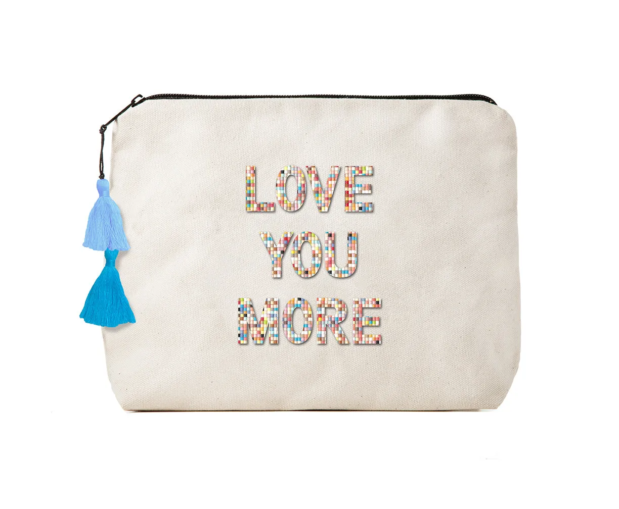 Love You More-Confetti Bikini Clutch