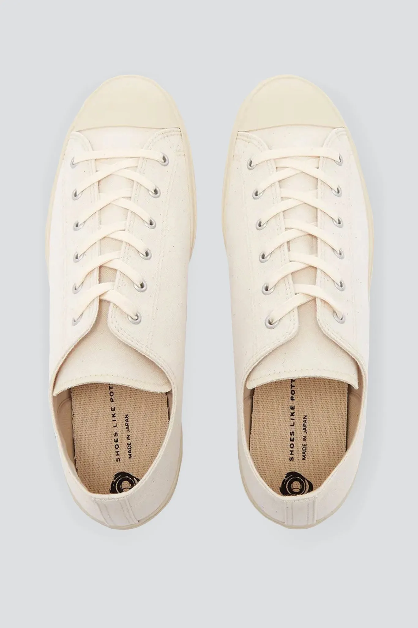 Low Canvas Sneaker - Natural