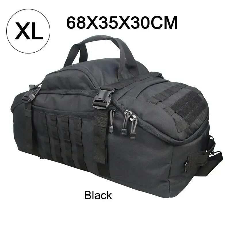 LQARMY 60L Military Tactical Duffel Bag