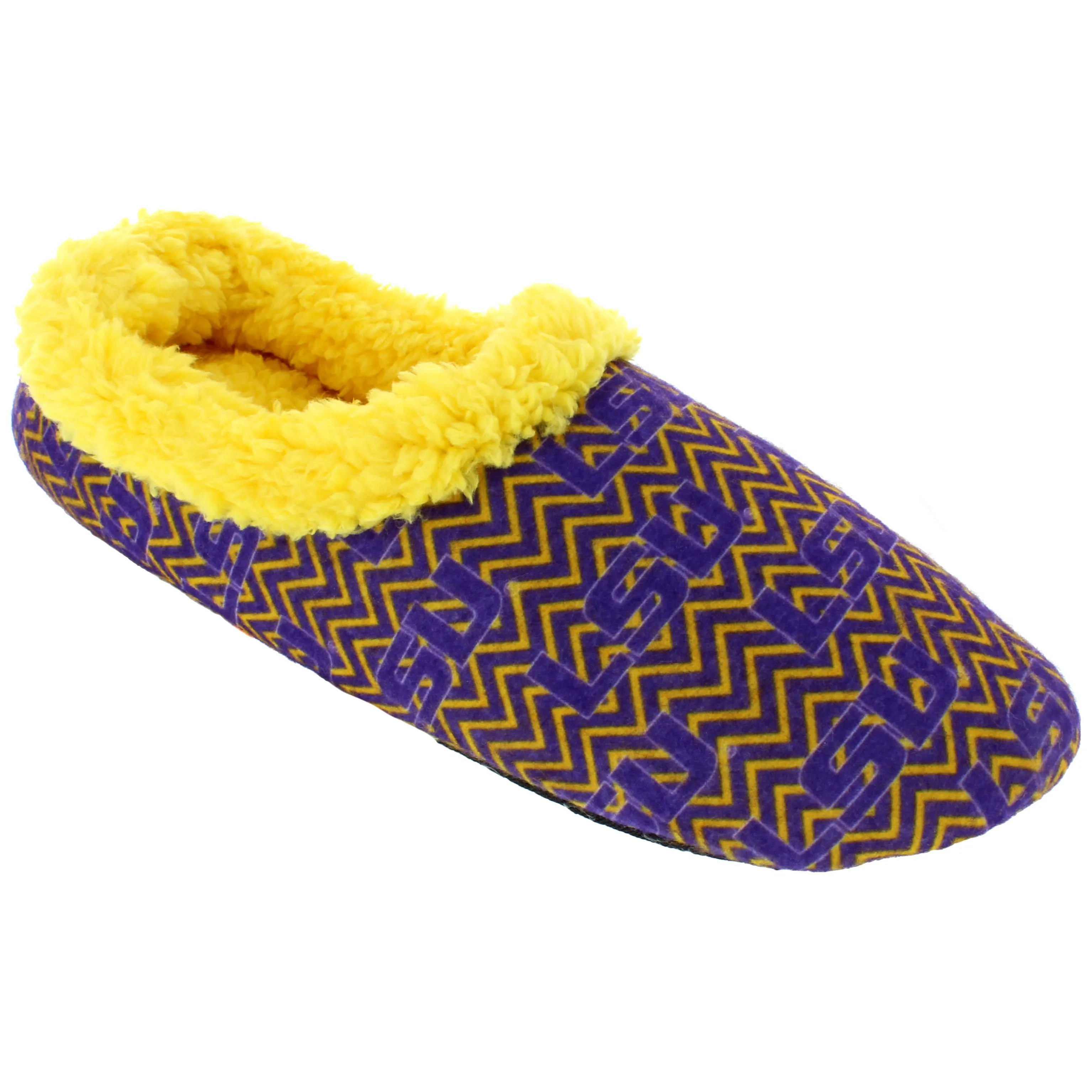 LSU Tigers Chevron Slip On Slippers