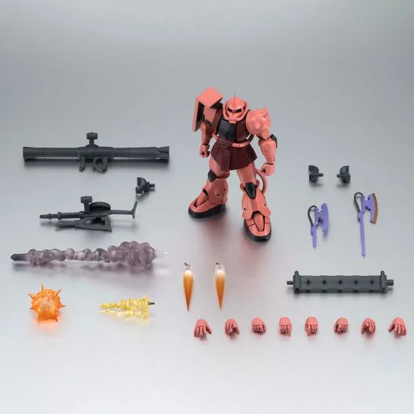 <SIDE MS> MS-06S Zaku II Char's Custom Model Ver. A.N.I.M.E. "Mobile Suit Gundam" Robot Spirits