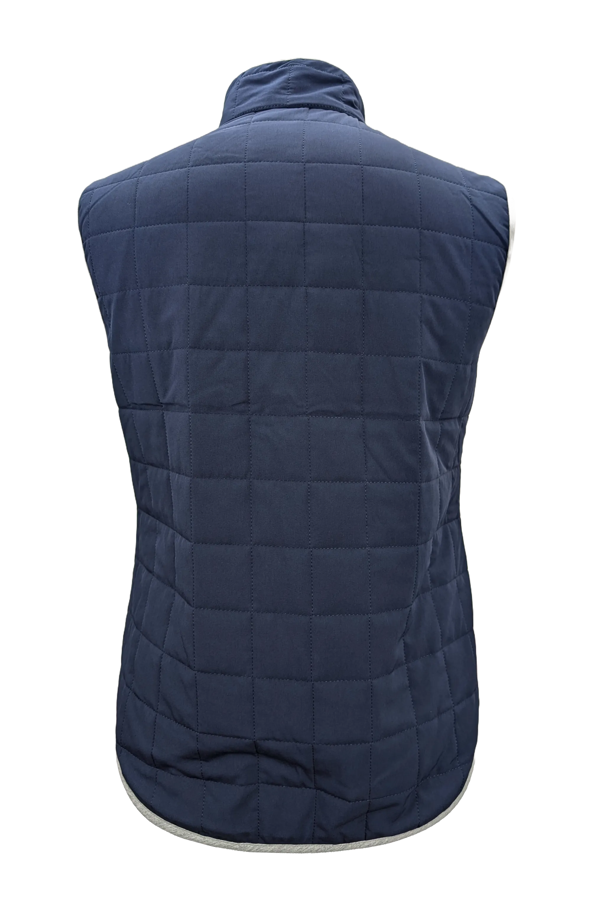 Luciano Visconti Quilted Piped Vest