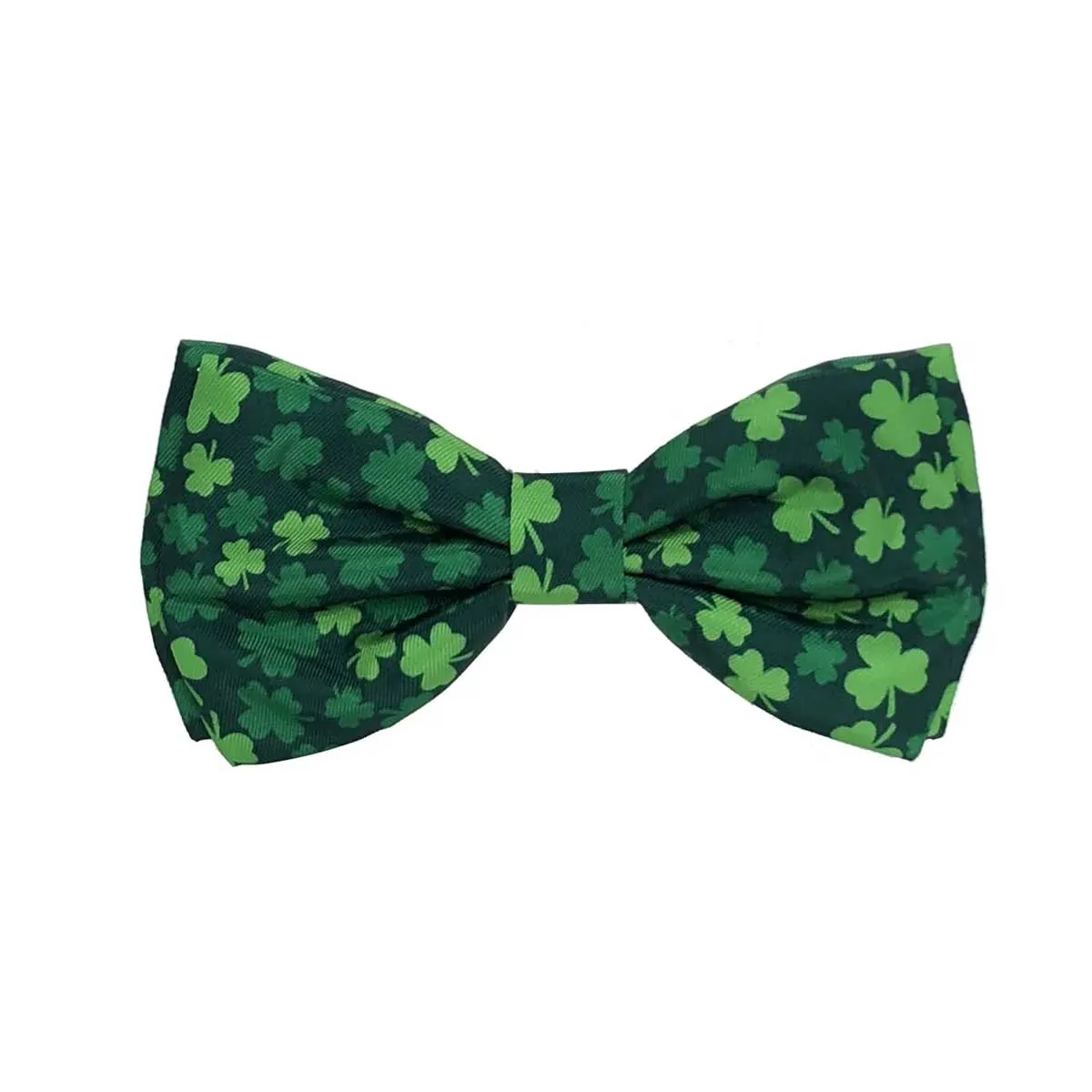 Lucky Shamrock Collar Bow Tie