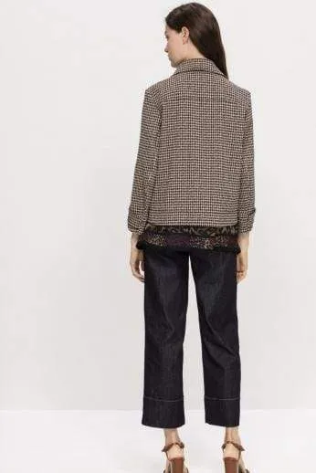 Luisa Cerano S Checked Tweed Jacket 428093/2468 2977