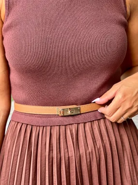 Luna Belt (Brown)