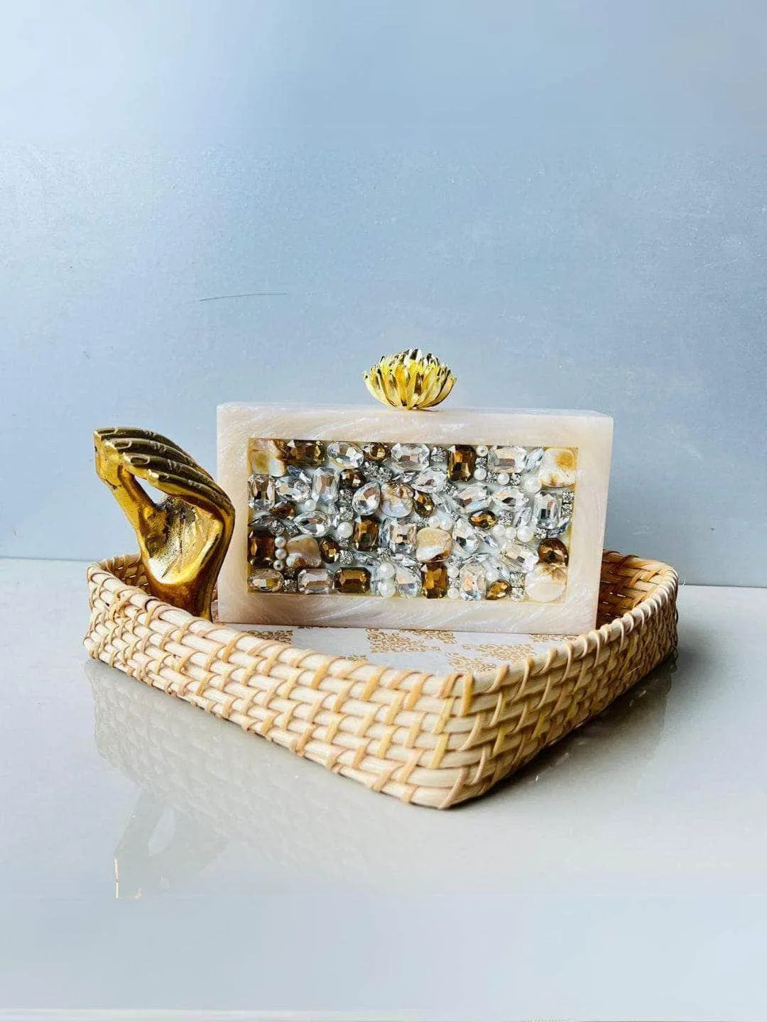 Luxe Resin Clutch