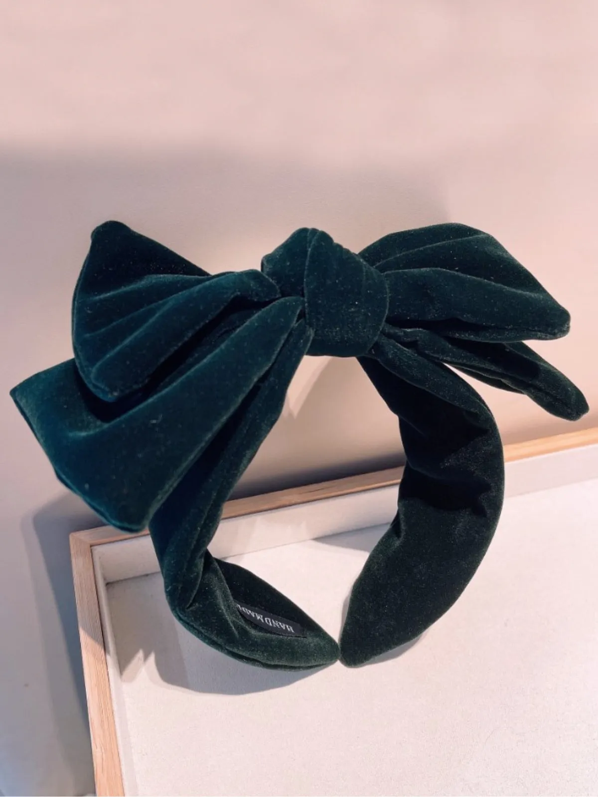 Luxe Statement Velvet Bow Headband