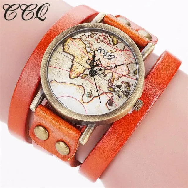 Luxury Quartz Wrist Watch Bracelet for Women