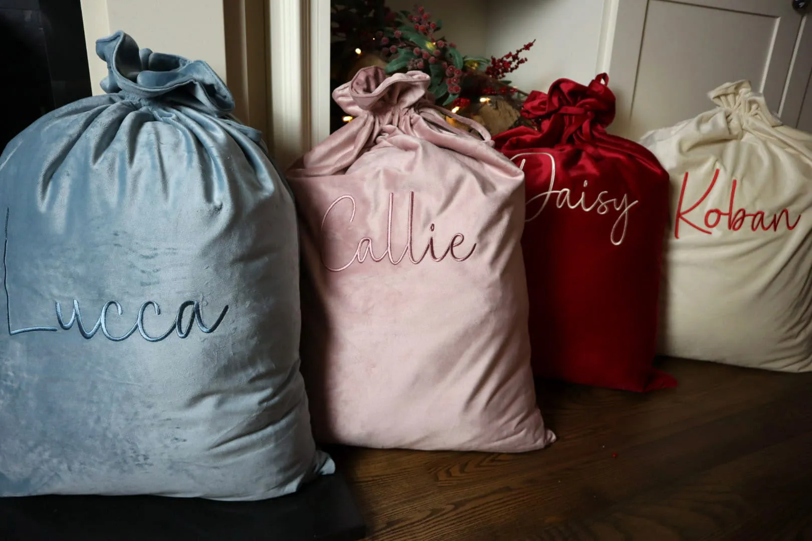 Luxury Velvet Santa Sack's