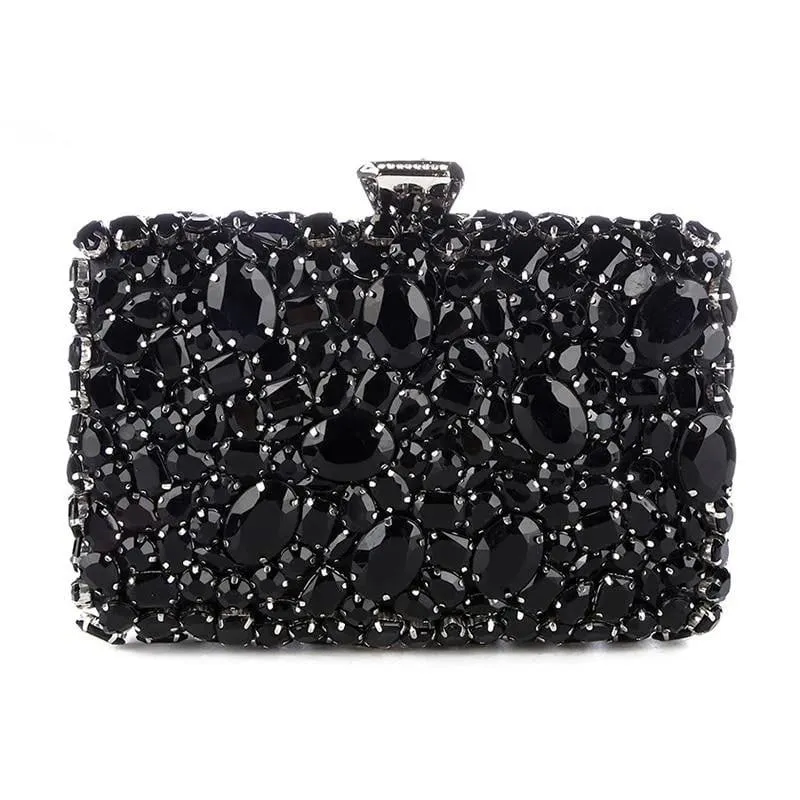 Luxy Moon Beaded Evening Clutch Bags Fashion Clutches