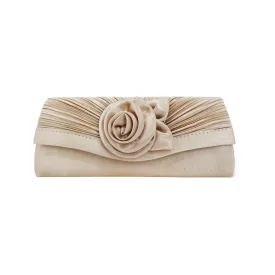 Luxy Moon Women Flower Long Evening Clutch for Party