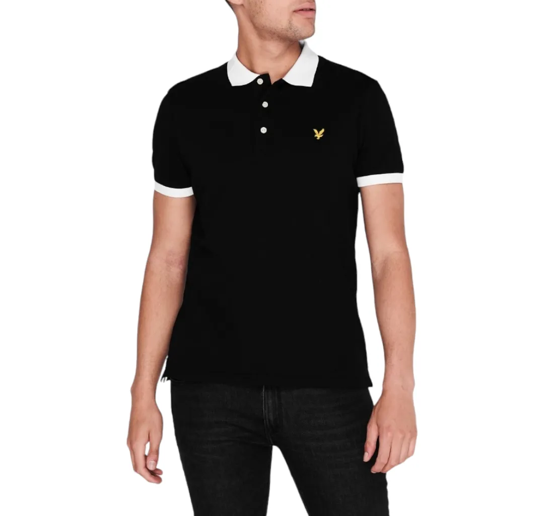 Lyle and Scott Contrast Polo