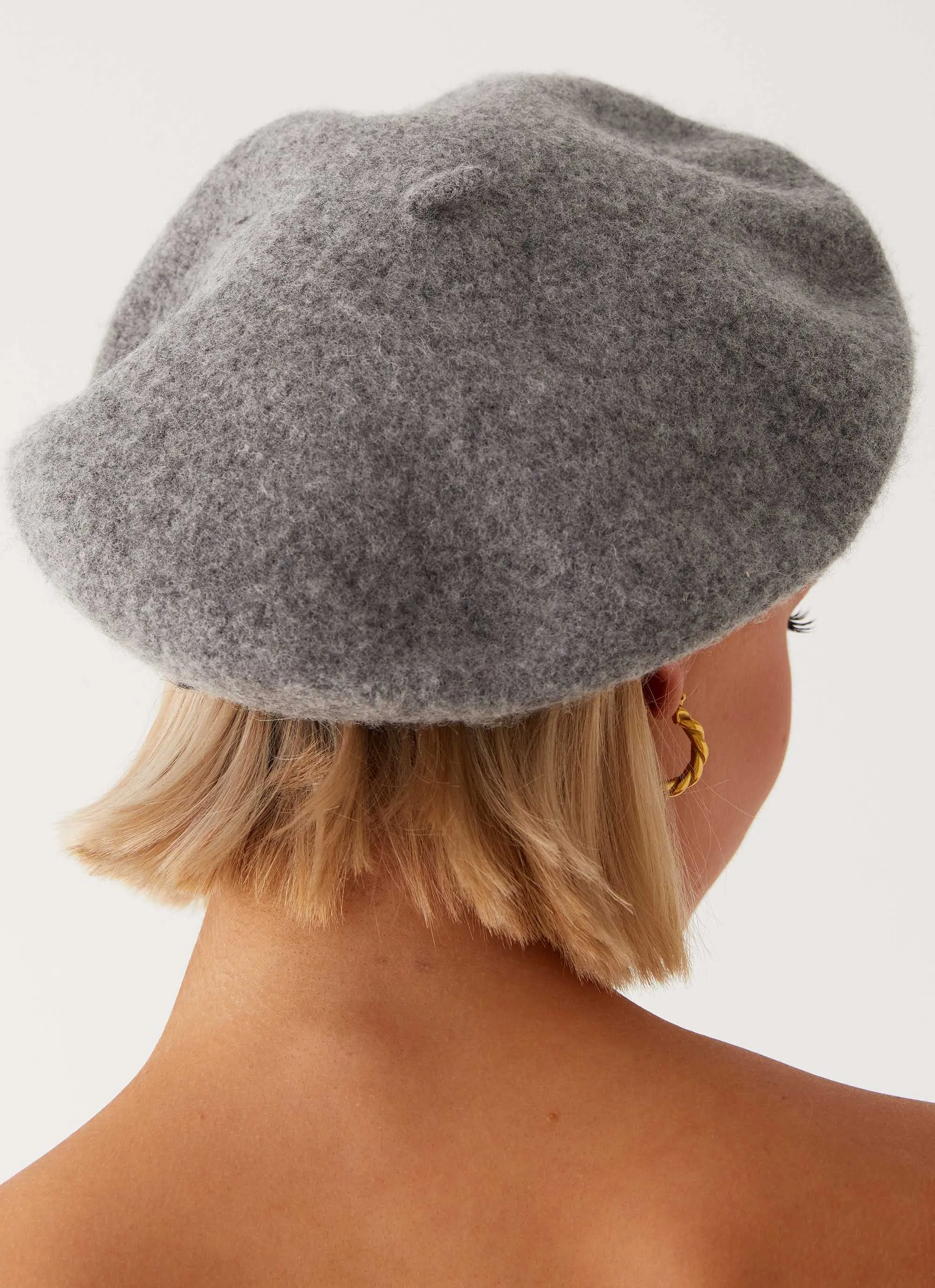 Lyon Beret - Grey