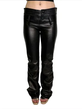 Mag 500, Black Leather Pants Y2K